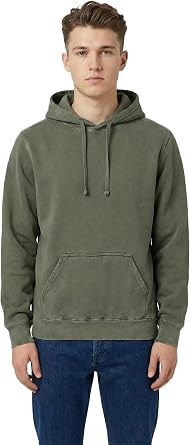 Unisex Poly Cotton Hoodie | Fleece Pullover with Double Layer Hood and Pocket | Casual Wear Sweatshirt 417