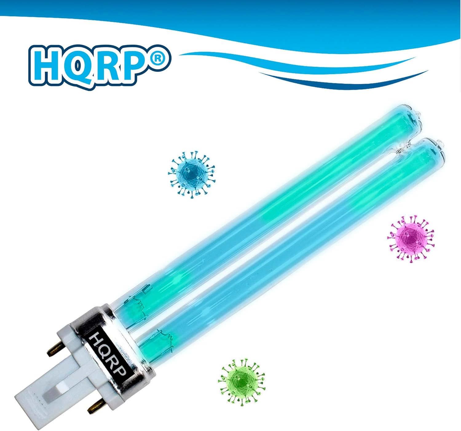 HQRP 9W Bulb G23 Base Replacement for Aerus Electrolux 48710 Compatible with Lux Guardian Air Gen 2 Gen 1 F159B F159A F159D F159E 00498 Air Purifiers
