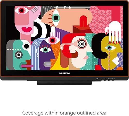 Miniatura 3 de BoxWave - Protector de pantalla compatible con Huion KAMVAS GT-191 V2, ClearTouch Crystal (paquete de 2), película HD, protege contra arañazos para