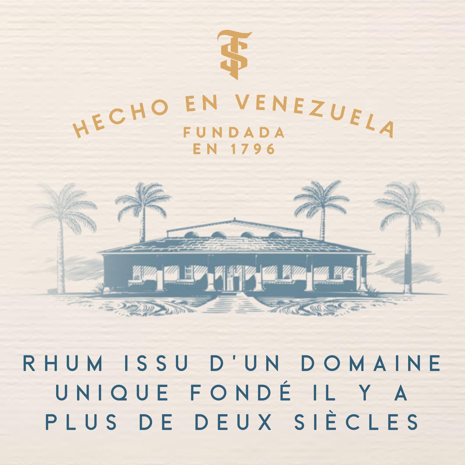 Santa Teresa 1796 Triple Aged Solera Rum, 40 % vol., 70 cl / 700 ml, Rhum ambré vénézuélien d’exception, issu d’un domaine unique et affiné dans des fûts de chêne