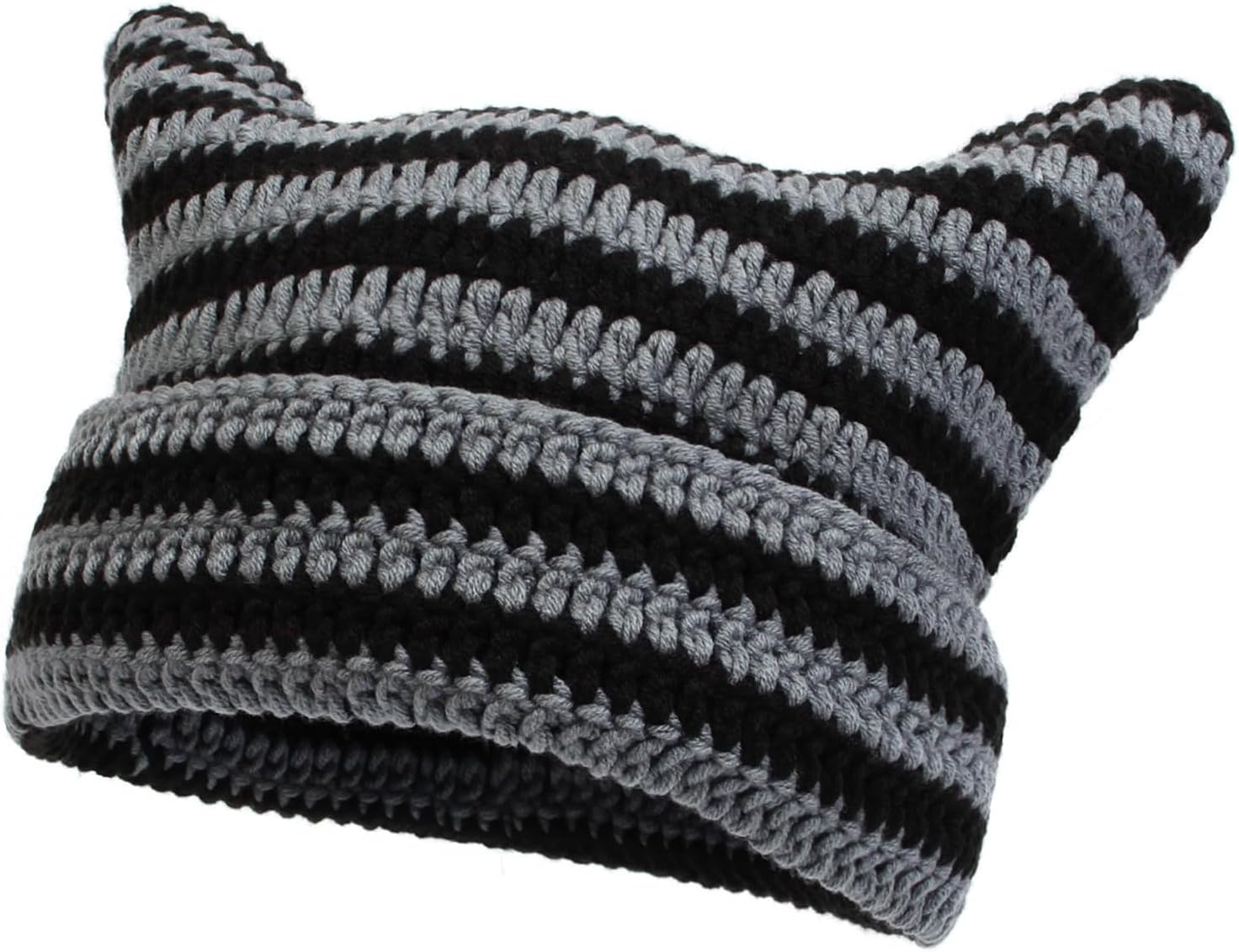 yolrdiw Therian Stuff Emo Grunge Fingerless Gloves Cute Cat Ears Hat Fairycore Stackable Bracelets - Image 4