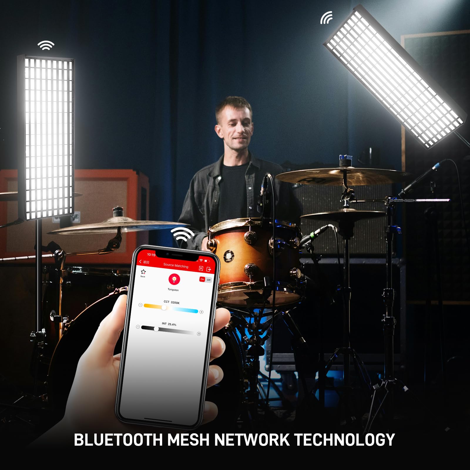 Amazon.com : GVM Z200B Flexible LED Light Panel, 200W LED Video