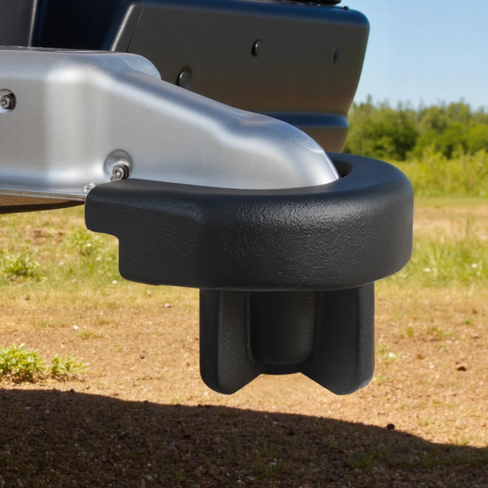 VEVOR Candado para Enganche de Remolque, para Acopladores de 5,08 cm, con 3 Llaves, Resistente a la Palanca y a los Impactos, Apto para Autocaravanas, Barcos, Vehículos Todoterreno y Remolques