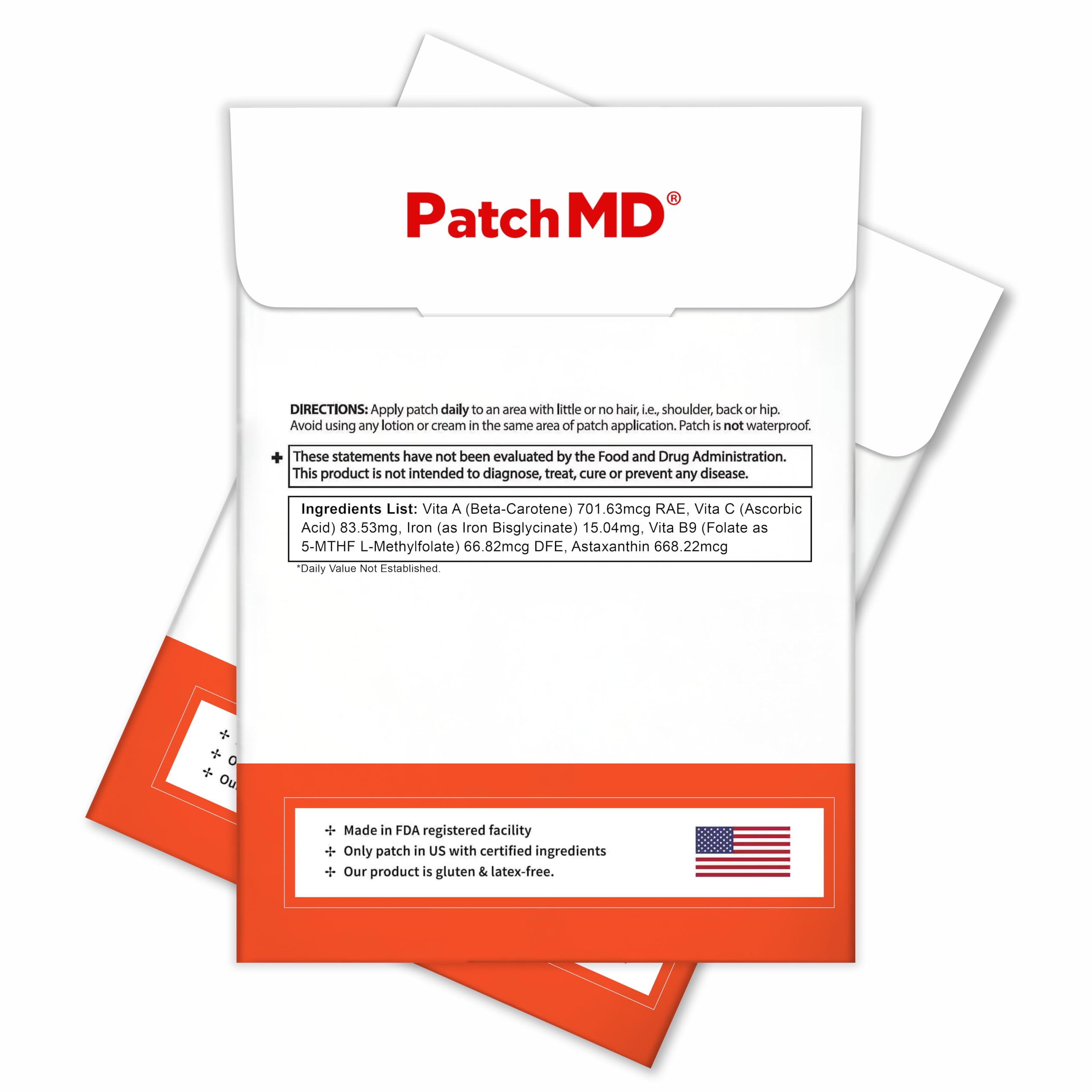 Iron Plus Topical Patches - 30 Days Supply — Amazon image 2