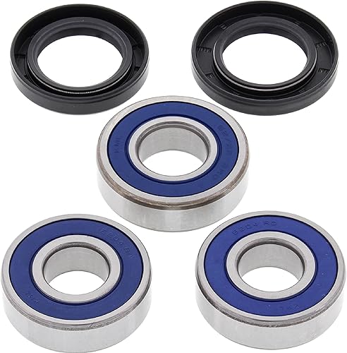 All Balls Racing Kit rodamientos de rueda trasera compatible conrepuesto para Honda Cbr600F3 95-96, Cbr900Rr 93-95, 25-1154