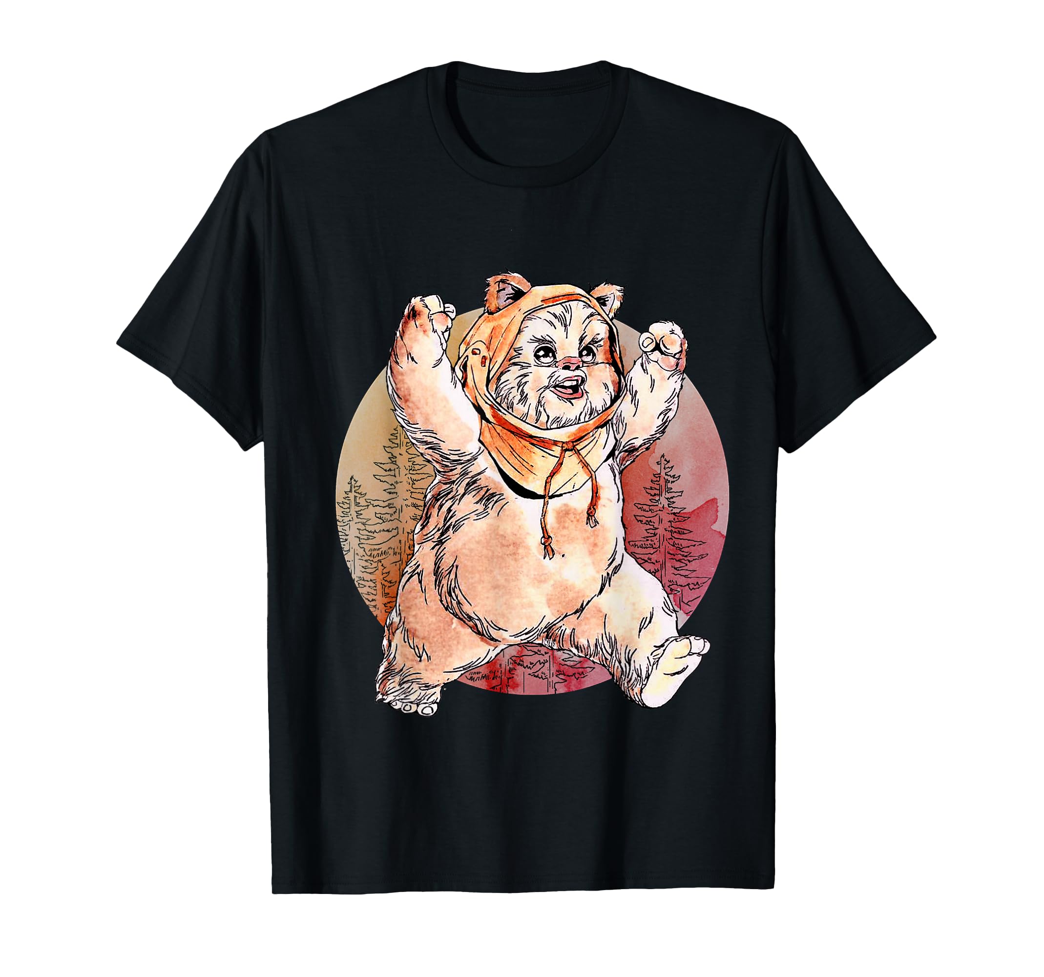 Star Wars Ewok Win t-shirt vintage une idée cadeau originale