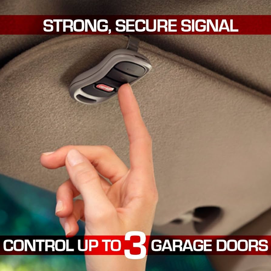 Genie G3T-R 3ボタンリモート リモコン 2個セット Genie 3-Button Garage Door Opener Remotes (2 Pack) - Each