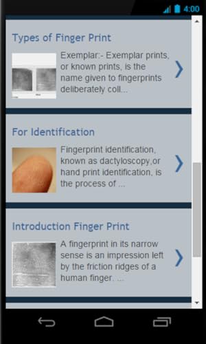 Finger print lock pro