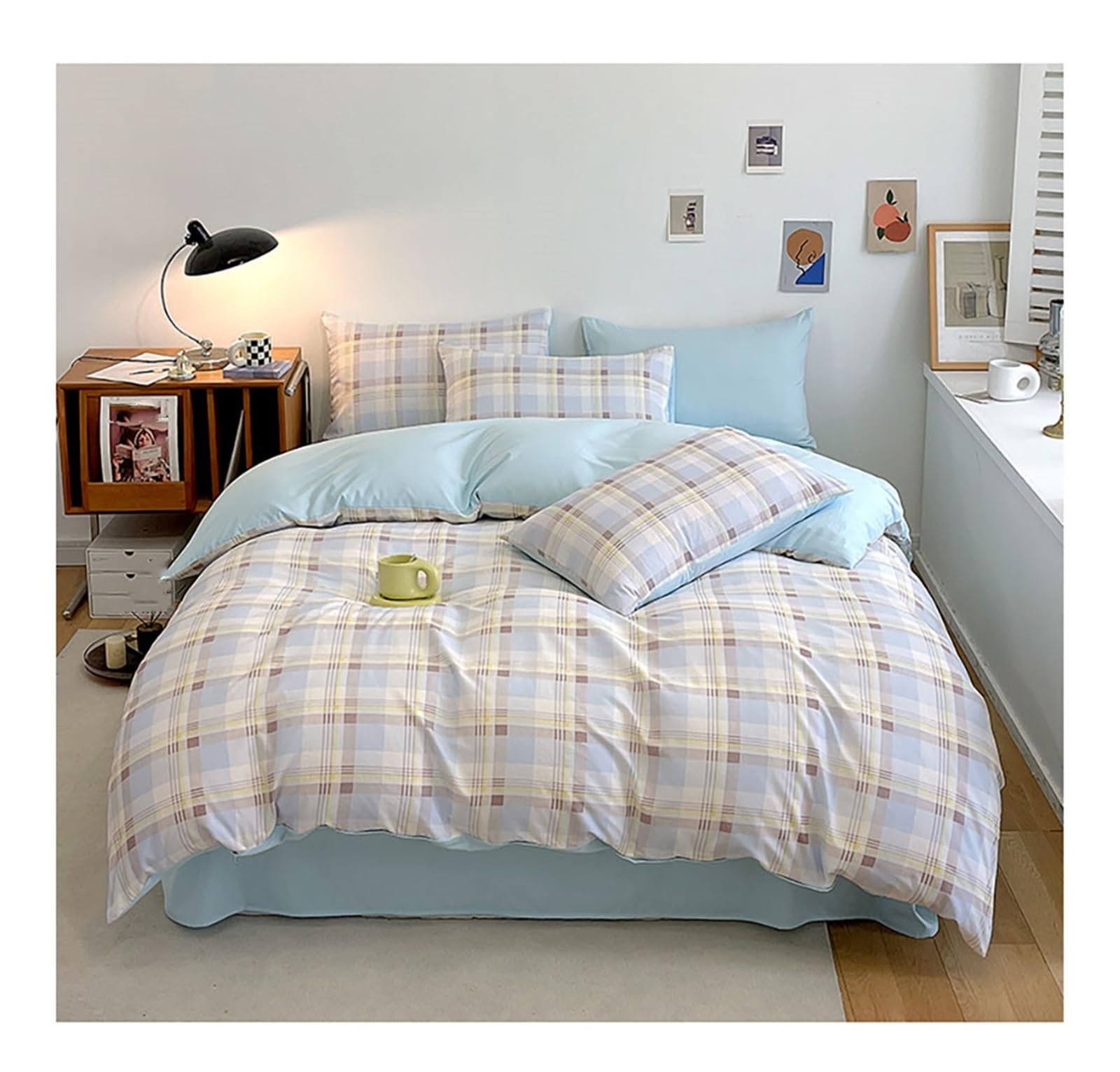 Grande housse de couette confortable pour sublimer l'ambiance de votre chambre à coucher