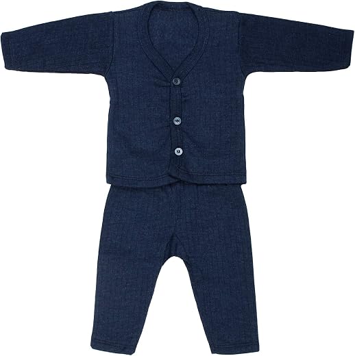 superminis Baby Boys and Baby Girls Super Warm Milanch Thermal Set for Winters
