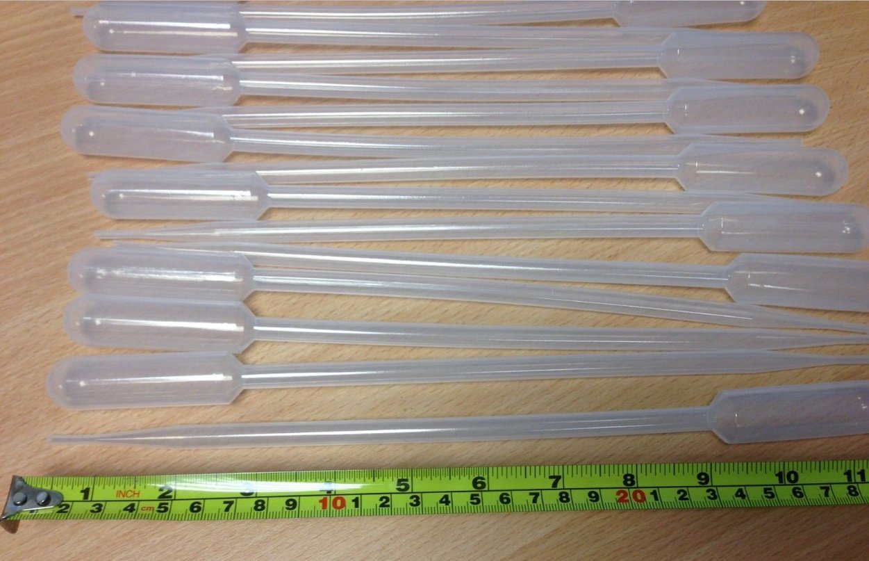 17 X Long Reach Jumbo Disposable Pipettes 10ml Coral Marine Aquarium