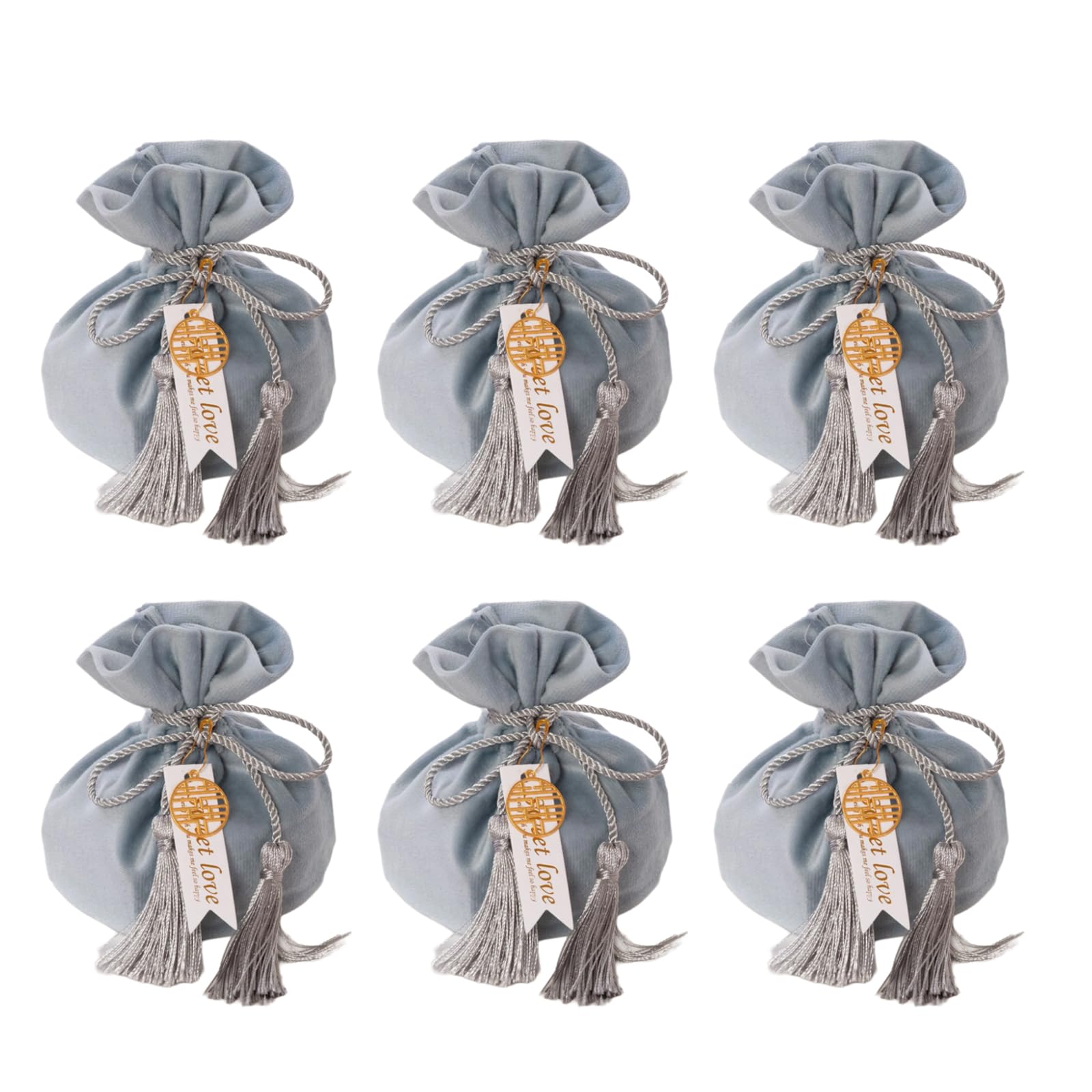 Yhplxyuus User Friendly Velvety Treat Bags Sturdy Efficient Drawstring Closure Traditional Chinese Ceremony Party Treats Efficient Velvety Drawstring Candy Pouches