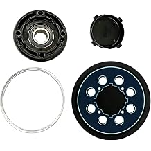 115mm Orbital Sander Repair Kit - 8-Hole Sanding Pad, Bearing Holder, End Cap & Rubber Seal Replacement, Compatible with DWE6423, DWE6421, DCW210 Models