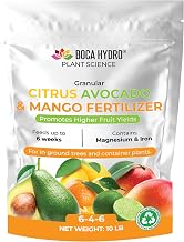 Granular Citrus Avocado and Mango Fertilizer 6-4-6 + 11.5% Calcium (10 Lb)