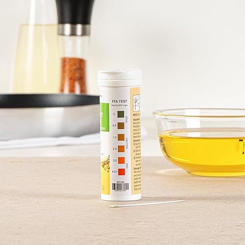 Miniatura 6 de Restaurantware Tiras de prueba de restaurante de 3.8 x 1.3 pulgadas, 100 tiras de prueba de servicio de alimentos de bajo alcance, kit de prueba de