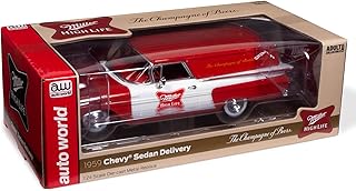 Auto World 1959 Chevrolet El Camino Sedan Delivery Truck Miller High Life 1:24 Scale Diecast Model