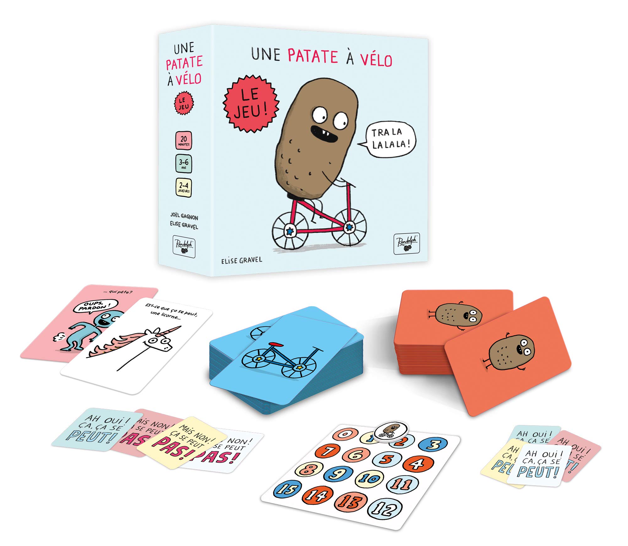 couverture de : Une patate &agrave; v&eacute;lo