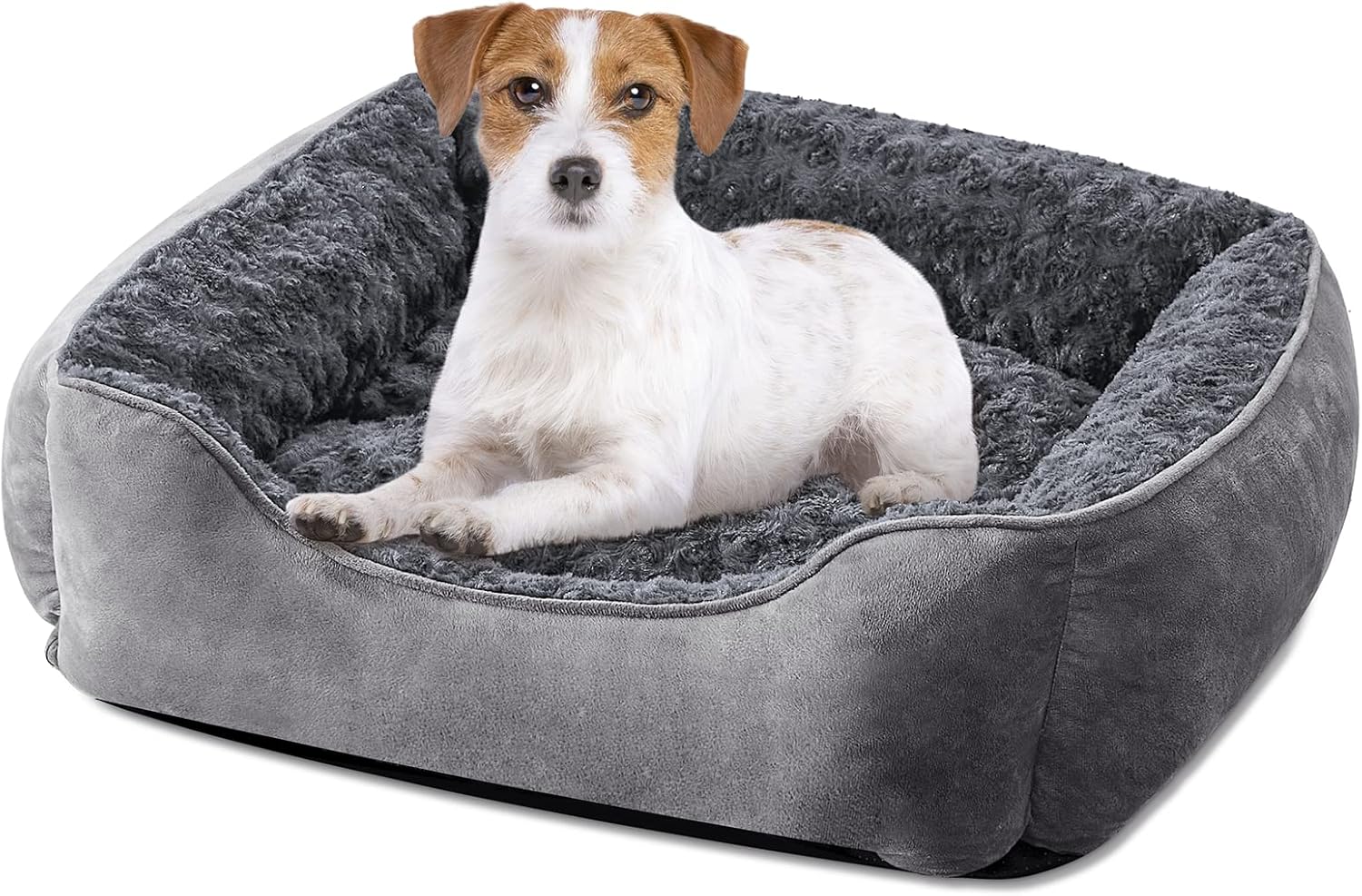 JOEJOY Dog Bed Medium Washable Dog Bed AntiAnxiety Dog Bed Soft
