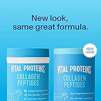 Vista 2 de Vital Proteins Suplemento en polvo de péptidos de colágeno para piel, cabello, uñas, salud o apoyo articular – colágeno hidrolizado – sin sabor, 7