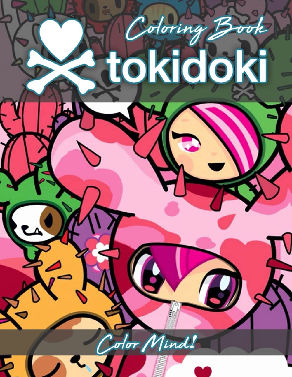 Buy Color Mind! Tokidoki Coloring Book Jumbo Giant Coloring Images