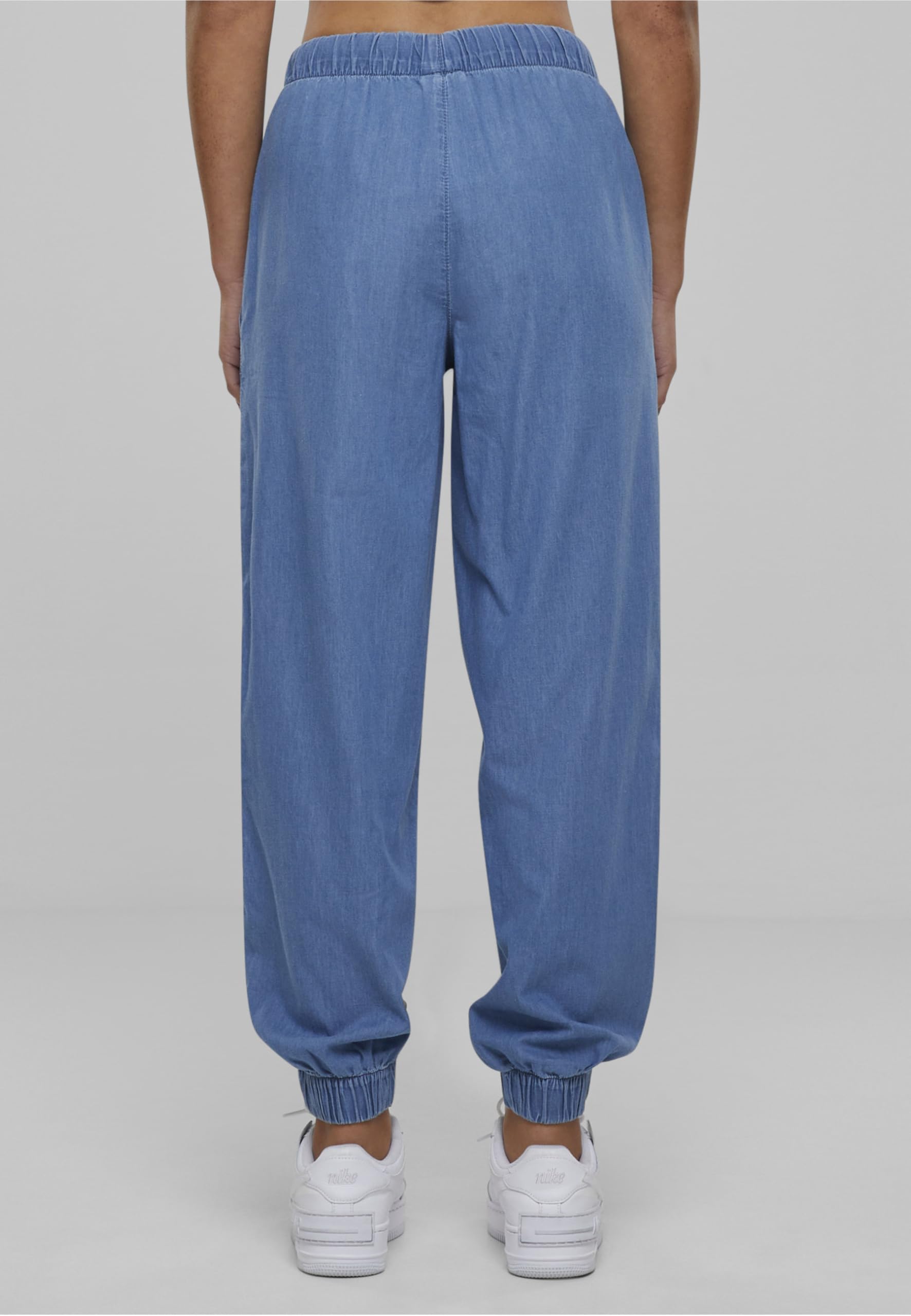 Urban Classics Damskie Spodnie Dresowe Light Denim - Spodnie Kobiety