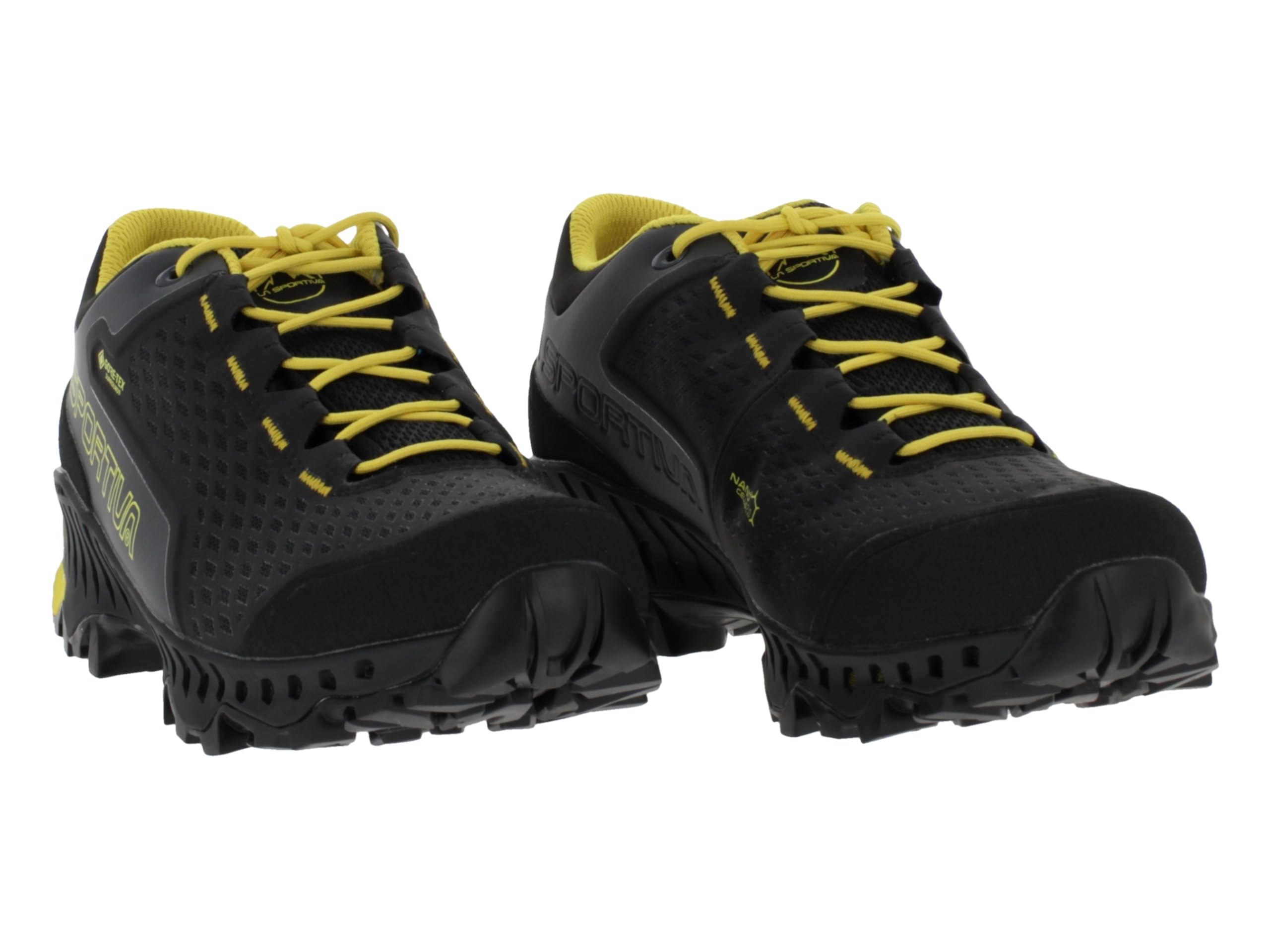 LA SPORTIVA Spire GTX wasserdichte und stabile Herren Wanderhalbschuhe mit griffiger Vibramsohle