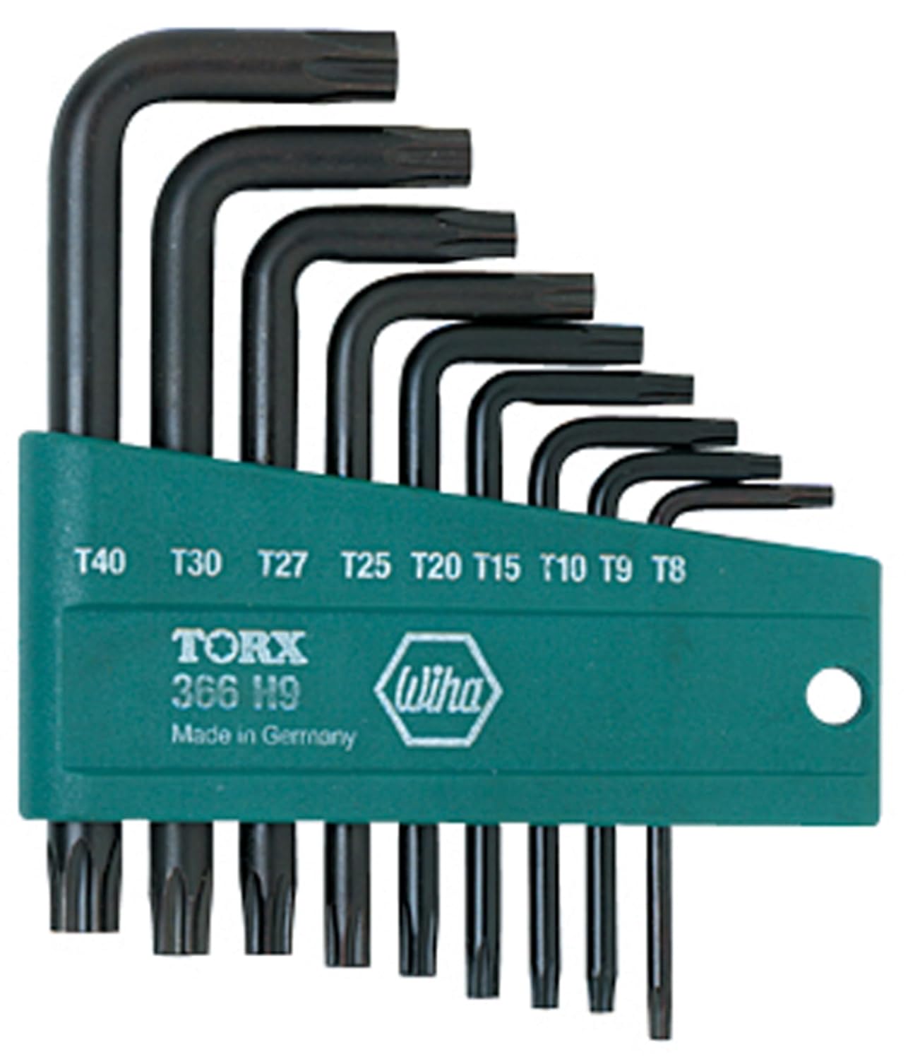 Wiha 36394 9-Piece Torx L-Key Set