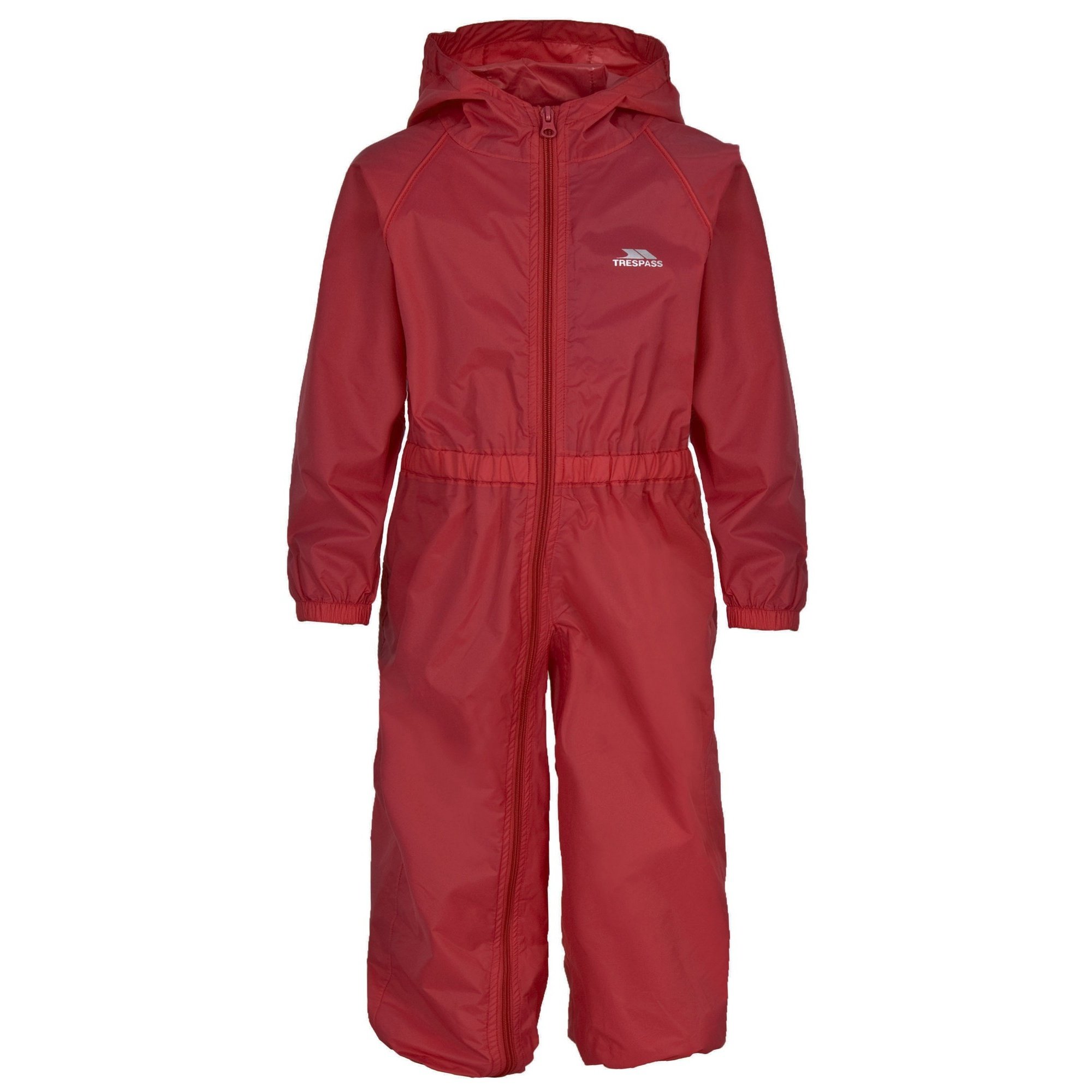 Trespass - Babies Button - Tuta Intera Impermeabile - Bimbi/Neonati (12/18 mesi) (Gerbera)