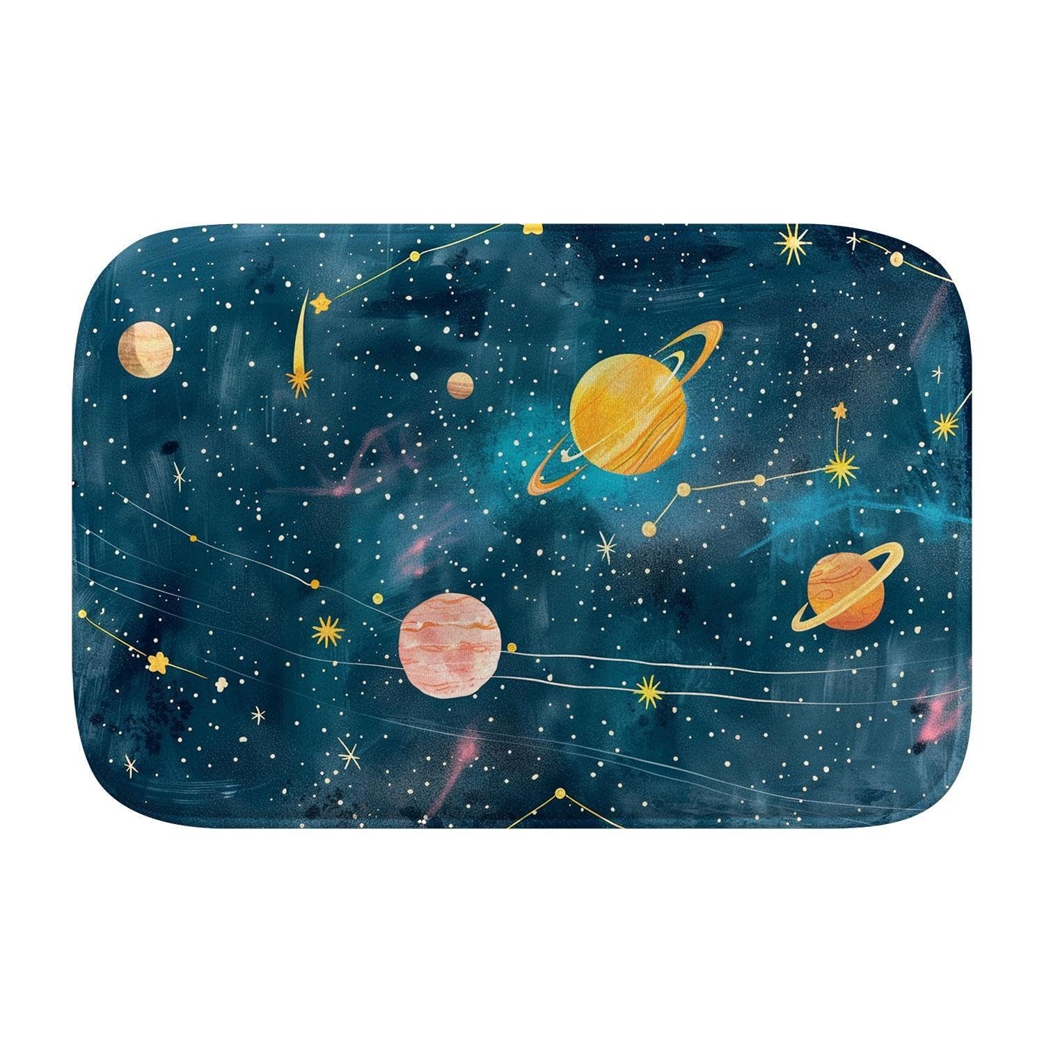 Tapis de bain antidérapant et ultra absorbant en mousse à mémoire de forme pour un sol toujours sec