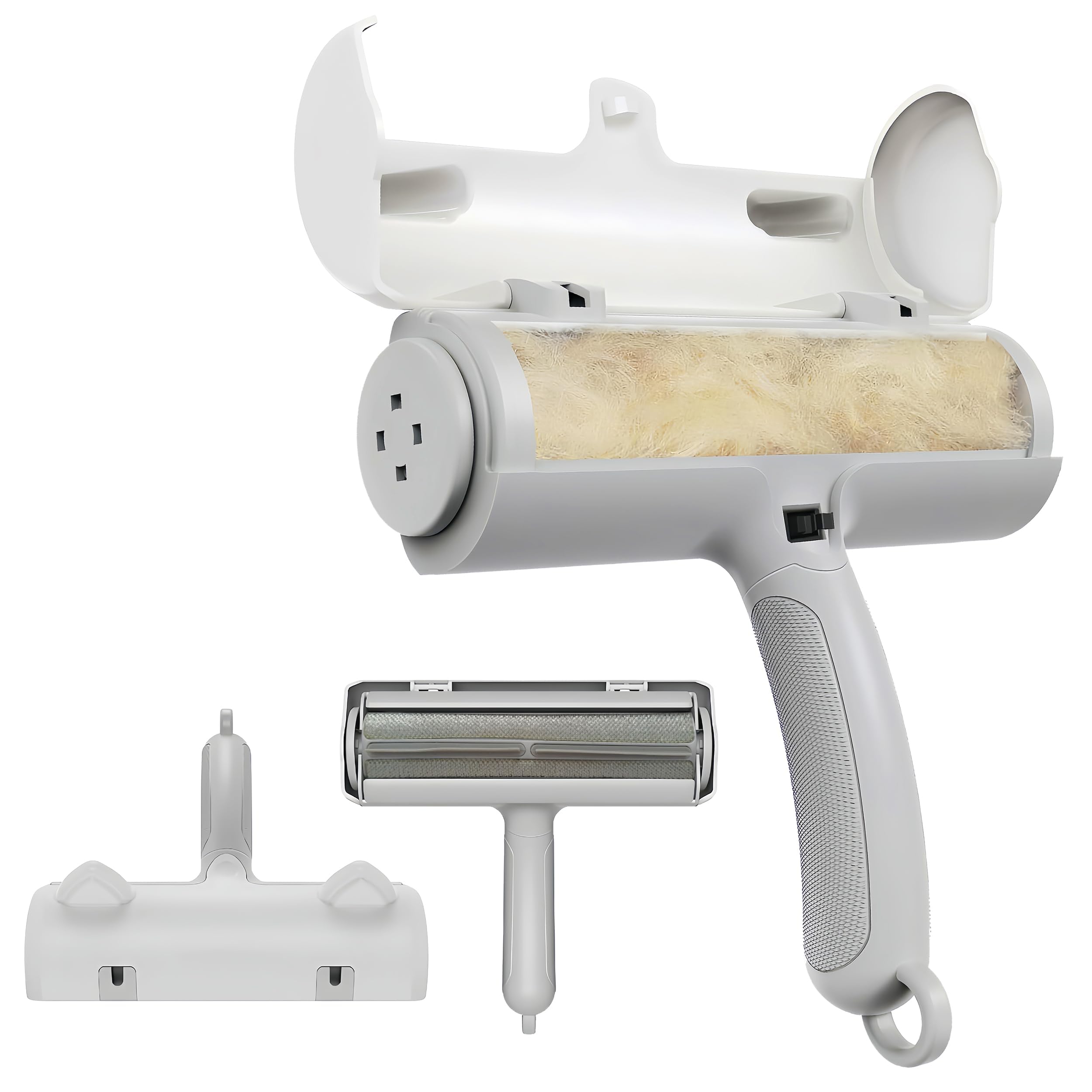 Brosse Anti Poils Animaux Chat Chien Ramasse Poils Animaux Aspirateur Poil De Chat Magique Réutilisable Brosse Poil Chien pour Lit, Tapis,canapé, Arbre À Chat, Voiture