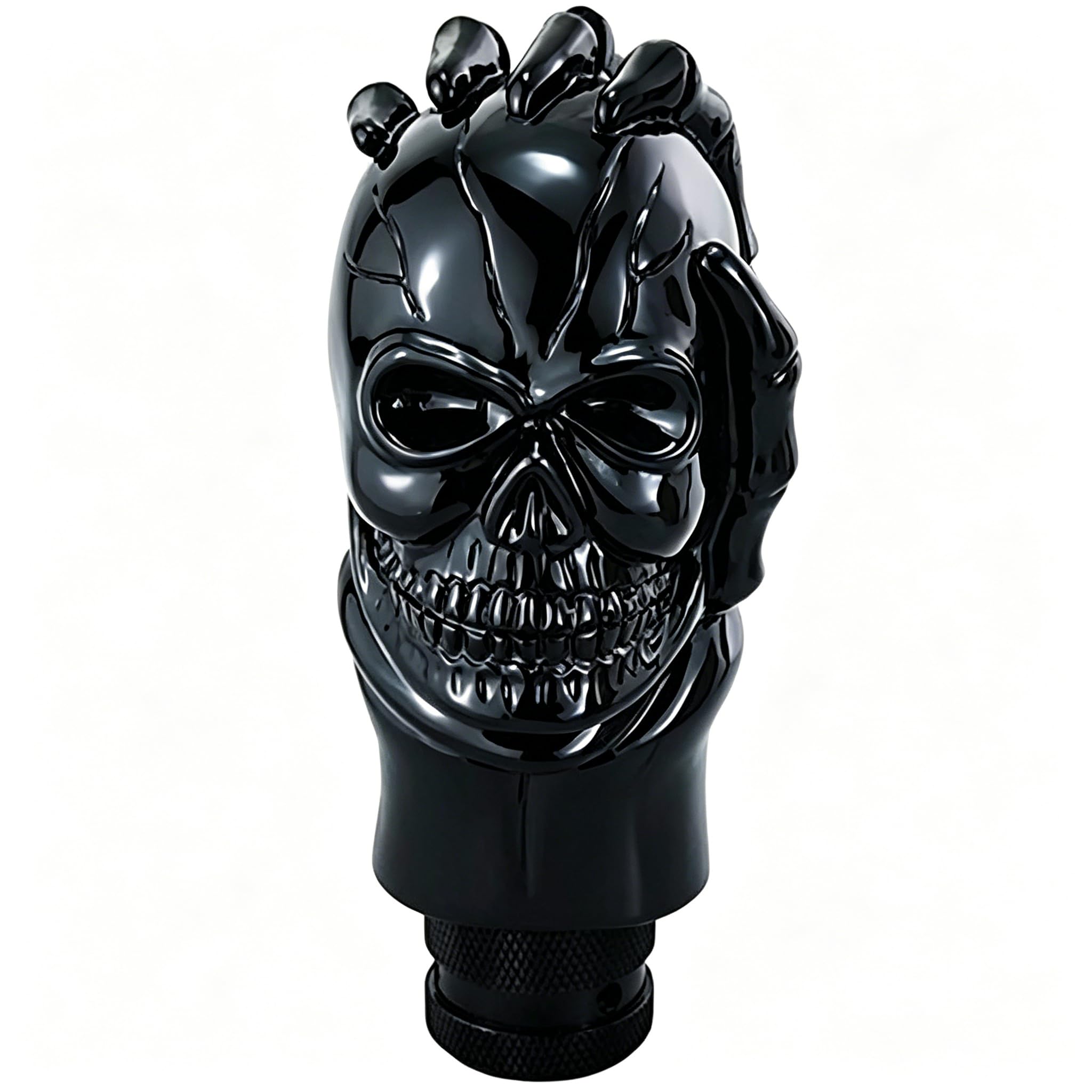 Lunsom Black Bone Skull Shifter Knob