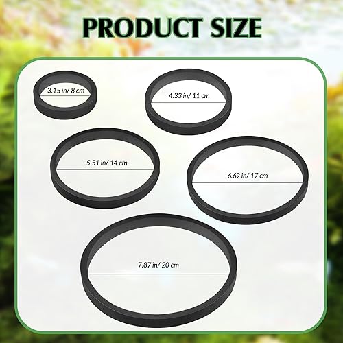 Miniatura 2 de Pangda 10 anillos flotantes para acuario, anillo de alimentación de peces, corral de plantas flotantes para mantener las plantas de alimentos en su