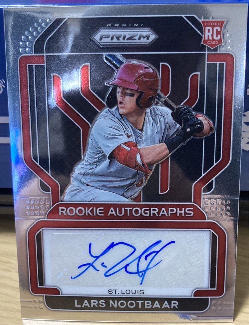Lars Nootbaar jersey number サインカード WBC