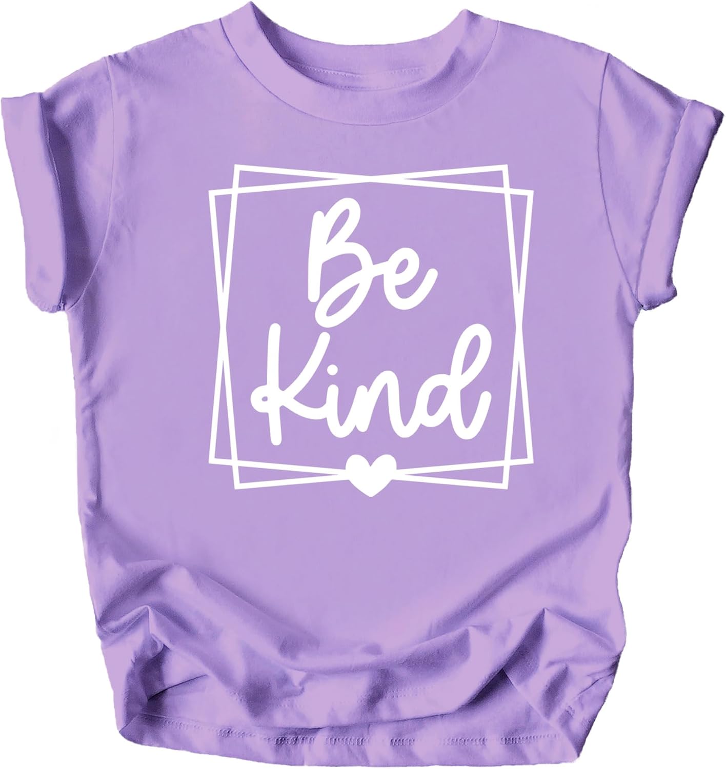 Be Kind Geometric Box Shirt for Baby & Toddler Youth Girl