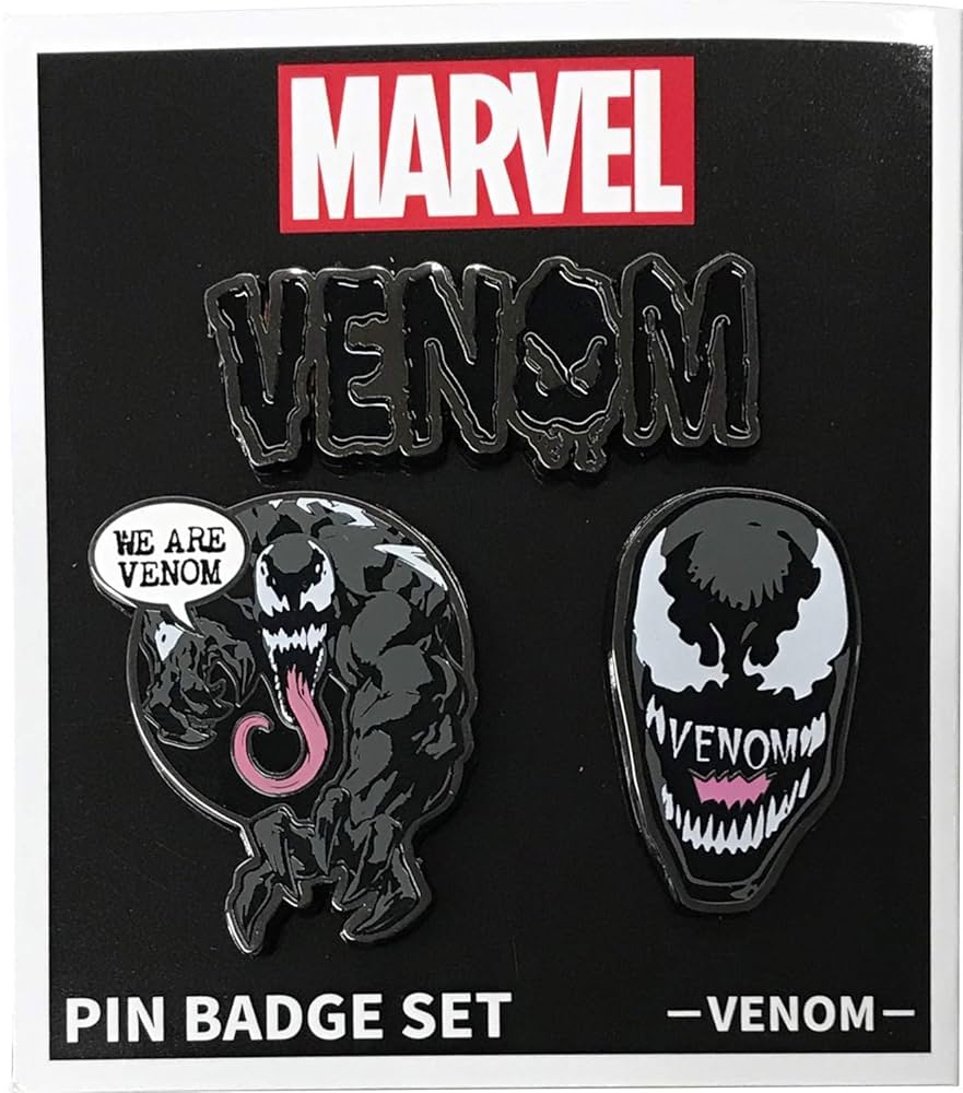 Amazon | インロック VENOM/ヴェノム/ピンバッジ3個セット