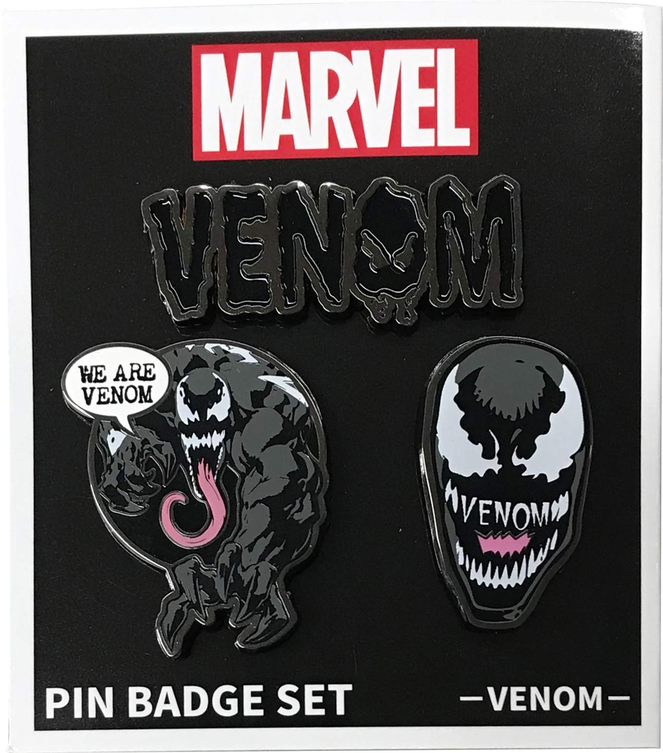 Amazon | インロック VENOM/ヴェノム/ピンバッジ3個セット/ヴェノム