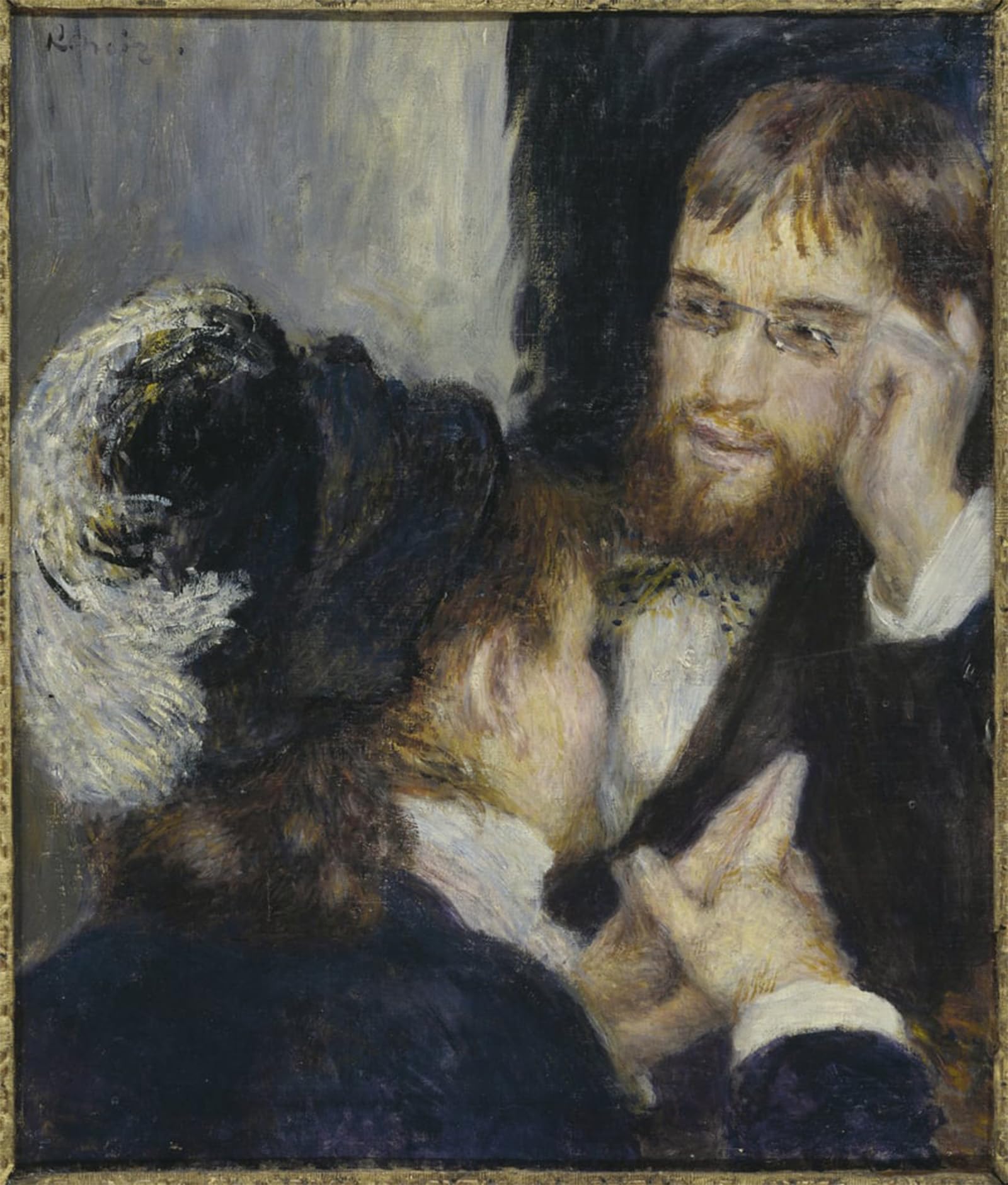 SERENDIPITP Aesthetic Poster Photo Wall Print Retro Picture Conversation Renoir Pierre Auguste by Pierre Auguste Renoir Modern Wall Artwork for Home Decor 60x90cm