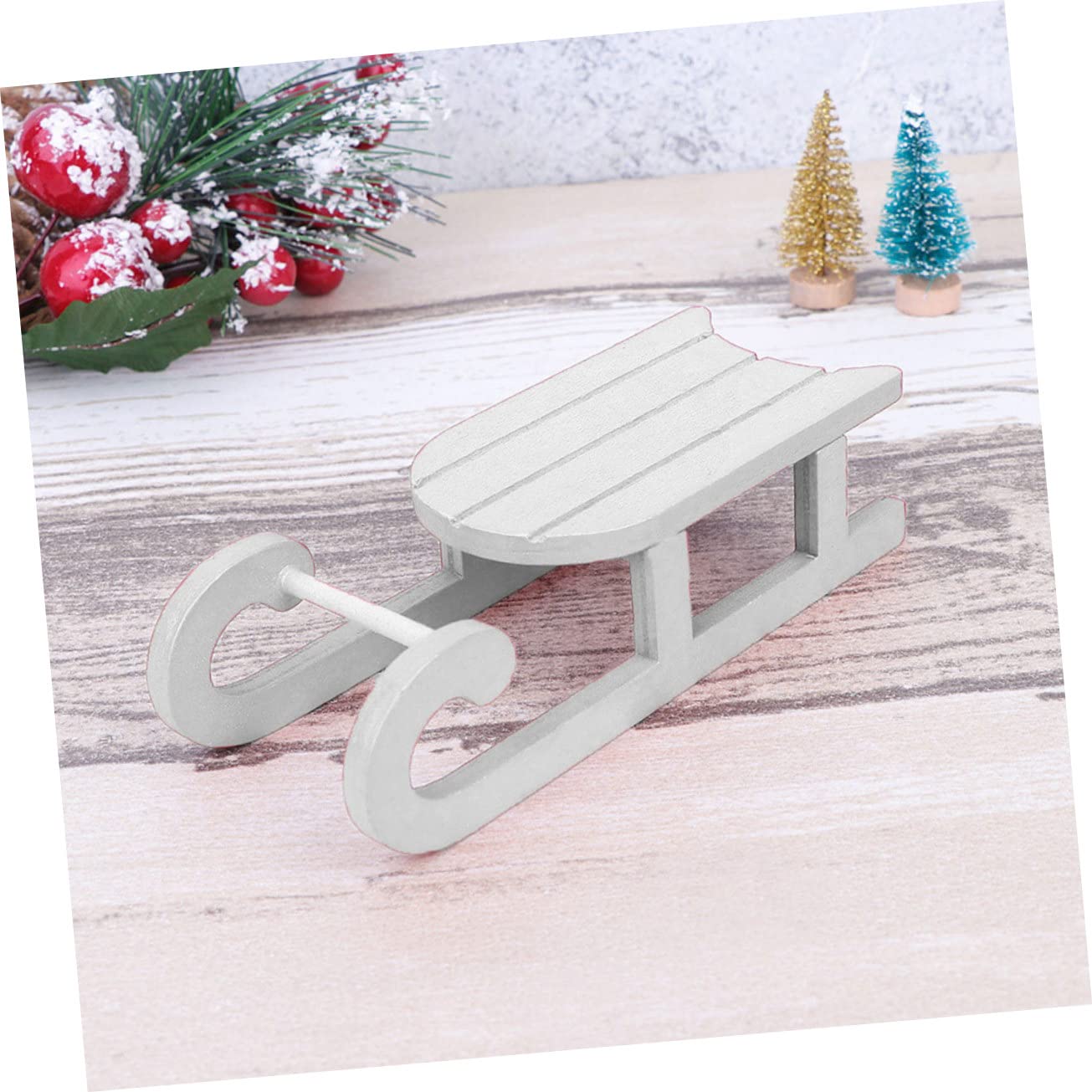 12stücke Titel Schlitten Weihnachtsdeko Kreative Weihnachtsornamente Für Festliche Wohnräume Geeignet Für Wohnzimmer Schlafzimmer Und Mehr