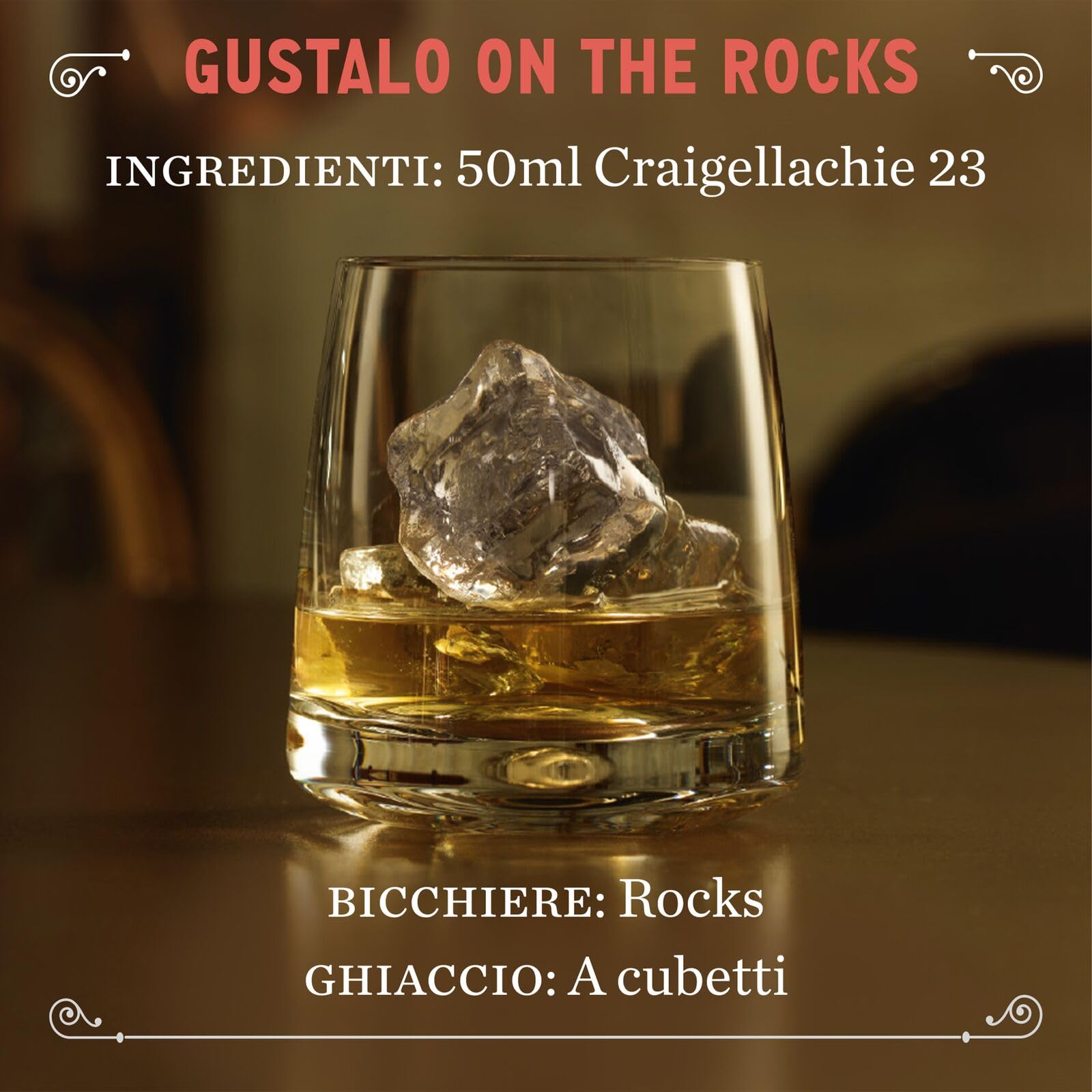 CRAIGELLACHIE 23 Anni Speyside Single Malt Scotch Whisky, 46% vol., 70 cl – Tubo Regalo, Botti di primo riempimento Sherry e Bourbon, Non filtrato a freddo, Edizione da collezione