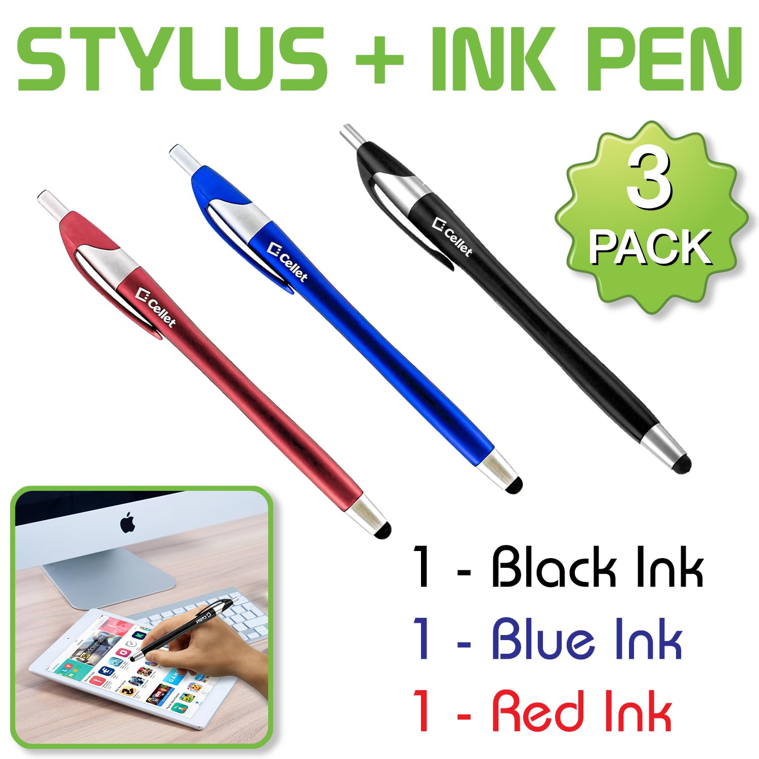 Lunatik PMBLK-021 PMBLK-021 LunaTik - PMBLK-021 - Alloy Touch Pen invoerstift in zwart tablets zwart