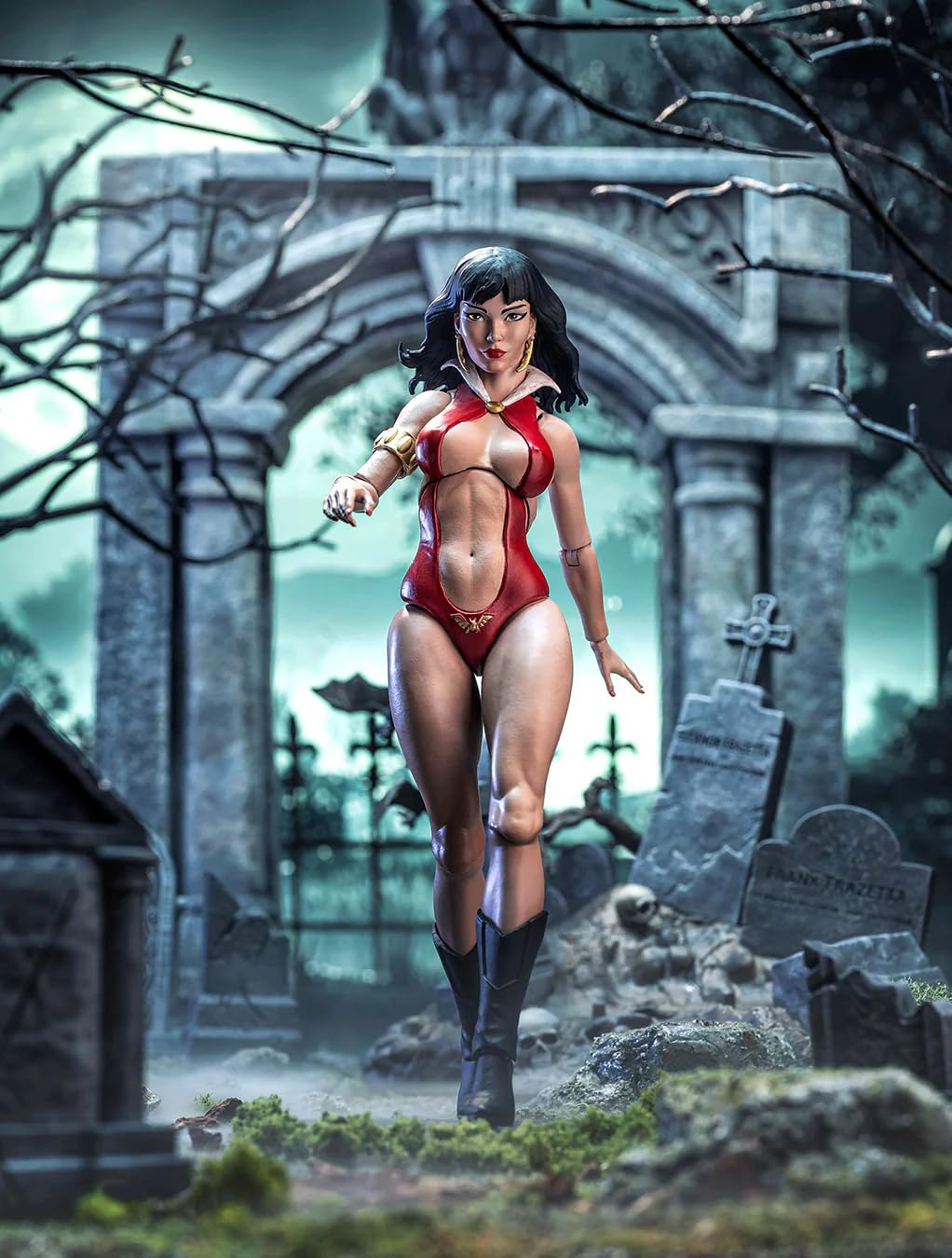 Amazon.co.jp: Frazetta Girls Vampirella 1:12スケール アクション