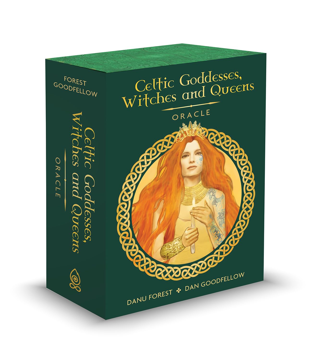 Celtic Goddesses, Witches, and Queens Oracle: (Oracle Kit Box Set with 40 Cards and Guide Book)
