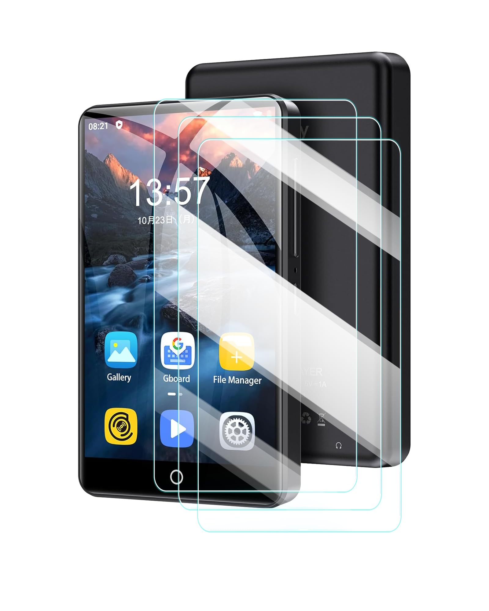 Protector de pantalla Oilsky M303 Pro película transparente para reproductor MP3 8