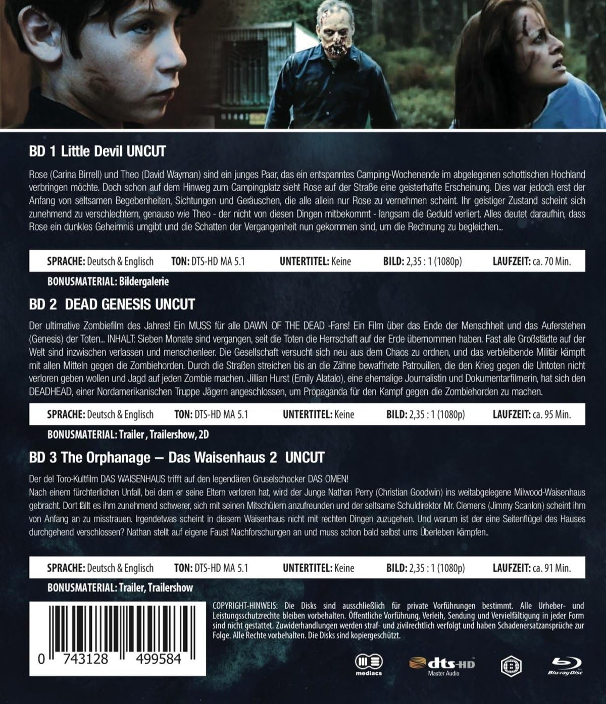 HORROR BLU-RAY BUNDLE NR. 4