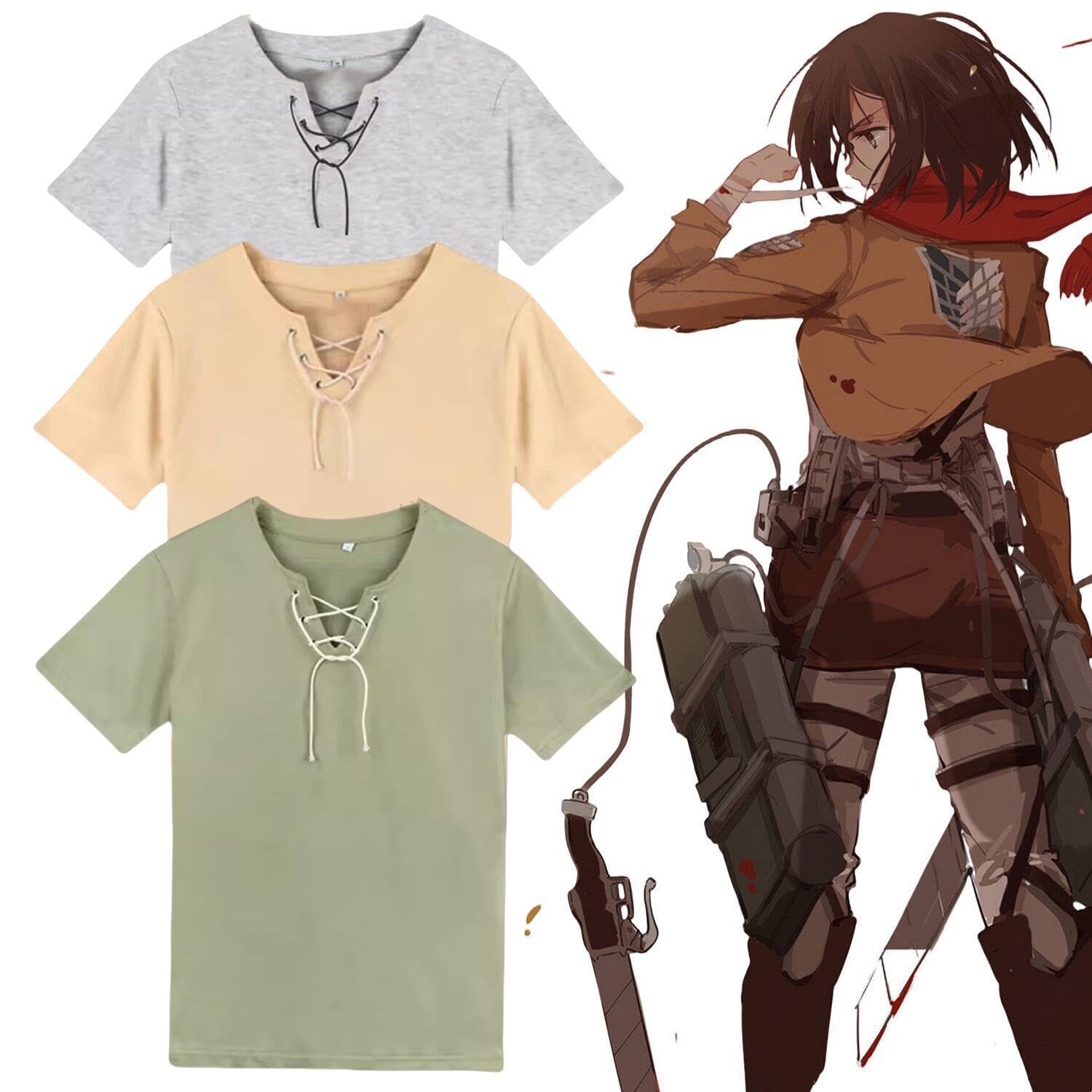 新品未使用 進撃の巨人 エレン オリジナルTシャツ Lサイズ 半袖 進撃の巨人】半袖Tシャツ（エレン・イェーガー） 通販【ニッセン】