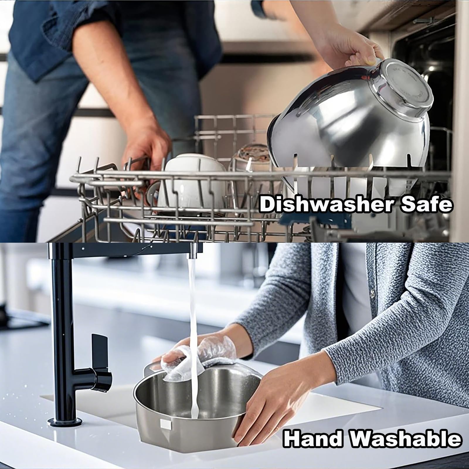 KitchenAid Küchenmaschinenschüssel KitchenAid Edelstahl 5,2 Liter für