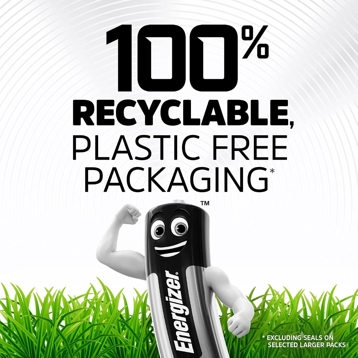 Energizer Alkaline Power - AA Batteries (48 Pack) - Double A Battery 1.5V - Up To 50% Longer Lasting - For Everyday Devices - 100% Recyclable Packaging - 7 Year Shelf-Life [Amazon Exclusive] AA (48 Pack) — view 3