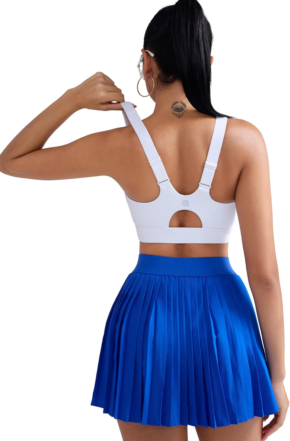 RUNNING GIRL Sports Bras for Women High Support,Adjustable Racerback Molded Cup Sports Bra Yoga Athletic Workout Bra - Image 5