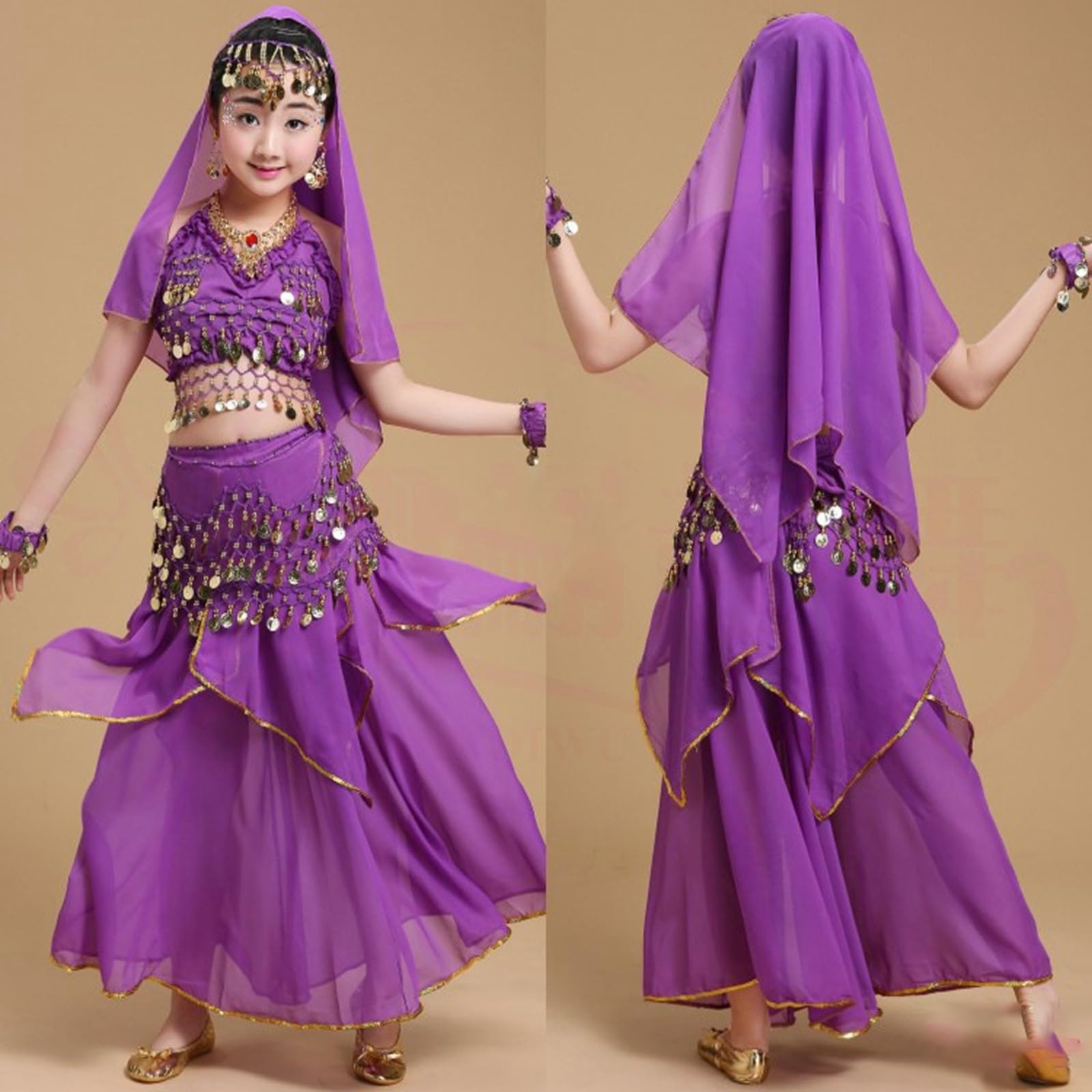 2026 Conjunto de ropa para niñas para actividades al aire libre, ideal para edades de 2 a 14 años, tela elástica cómoda, versátil para todas las estaciones, fácil de lavar a mano o a máquina.