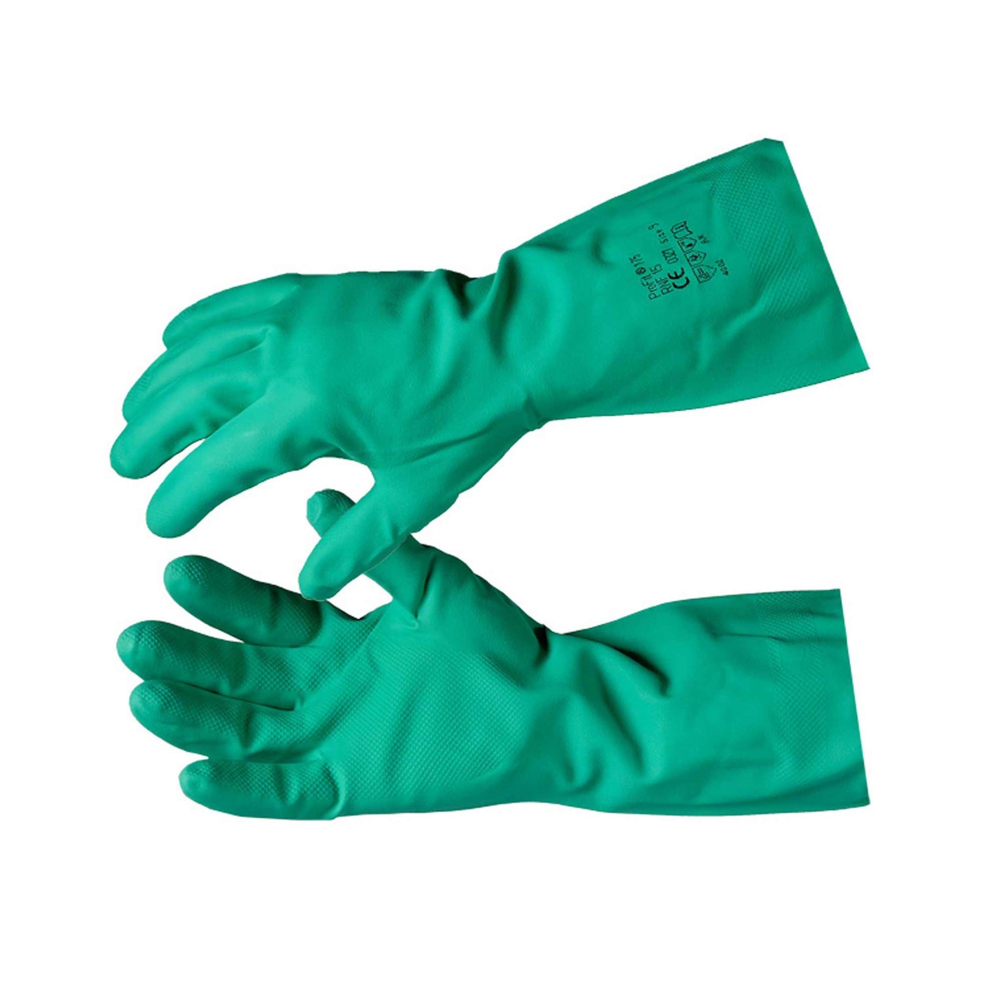 ASATEX Chemikalienschutz-Handschuh - Nitril 3450, grün, Gr. 10 (12 Paar)